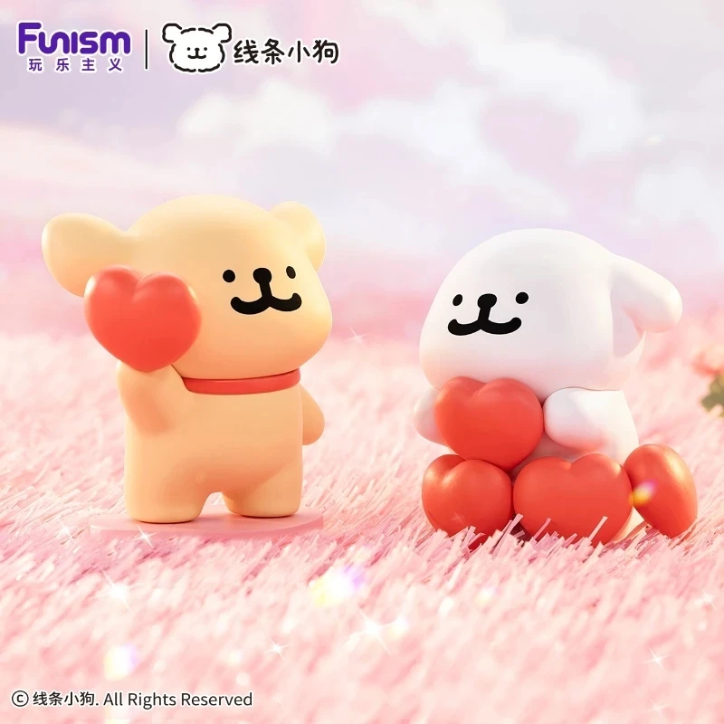 New Maltese Happy Snuggling Series Hot Selling Trend Playing Blind Boxes Cute Doll Model Desktop Decorations Ornaments Toys Gift