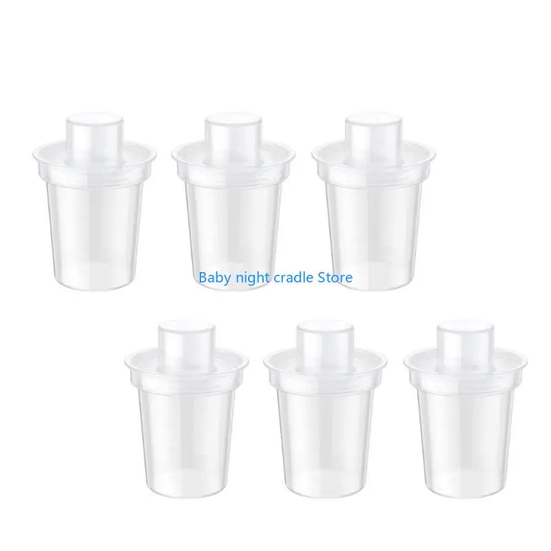 

J2FF 6xPortable Milk Powder Container Storage Box Organiser 80ml for Traveling Parent