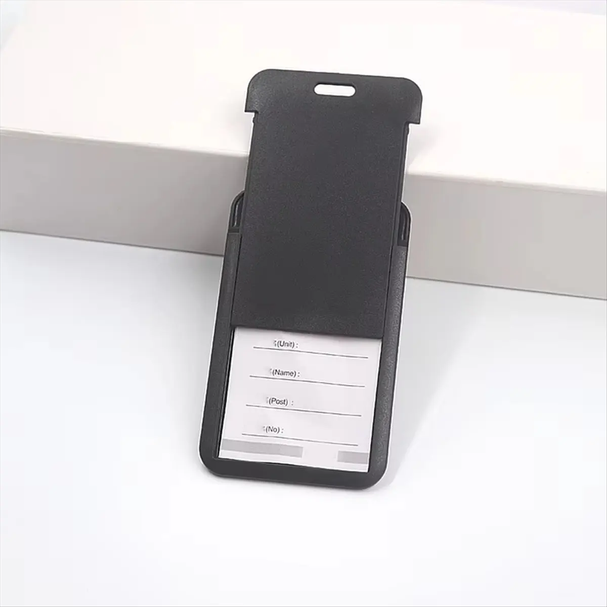 

(A32M) 5PCS Work Permit Card Set - Rope Retractable Neck Hanging Document Card Set - Chest Tag Access Control Protective Set