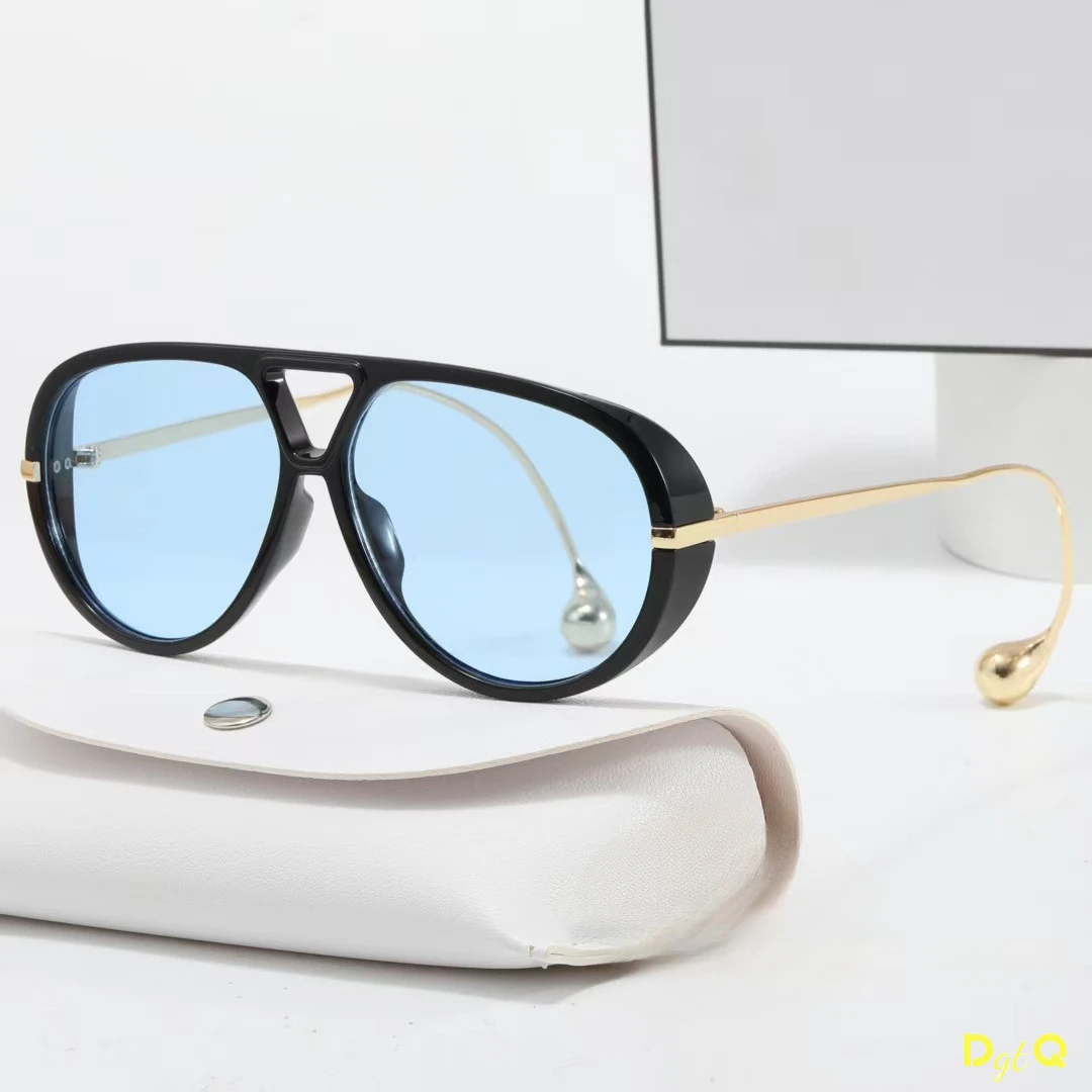 

New Luxury Fashion Designer Oversized Sunglasses Women Men Popular Vintage Sun Glasses Punk Double Bridge Shade UV400 Eyewear