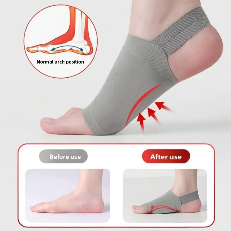 Men Women Flat Foot Orthotic Inserts Medical Arch Support Pad Leg Straightening Cushion Plantar Pain Relief Correction Tool