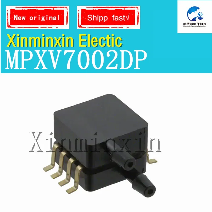 1PCS/lot mpxv7002dp mpxv7002 sensor de pressão porta dupla BSOP-8 ic melhor qualidade  IC chip New Original