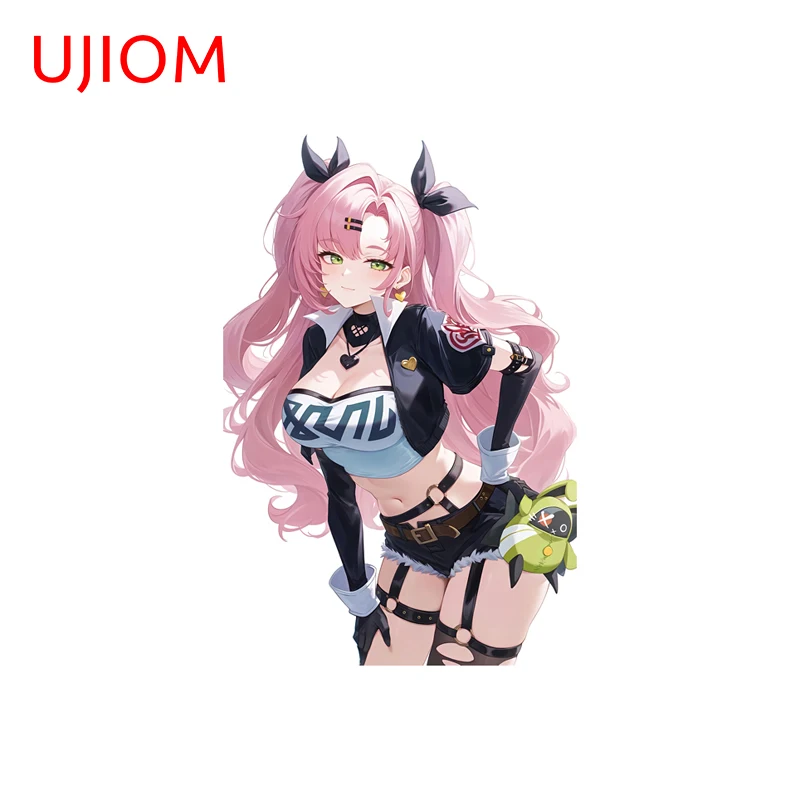 UJIOM Nicole Zenless Zone Zero Big Chest Mirror Wall Sticker Enchanting Unique Waterproof Vinly Decal Wallpaper Home Decor