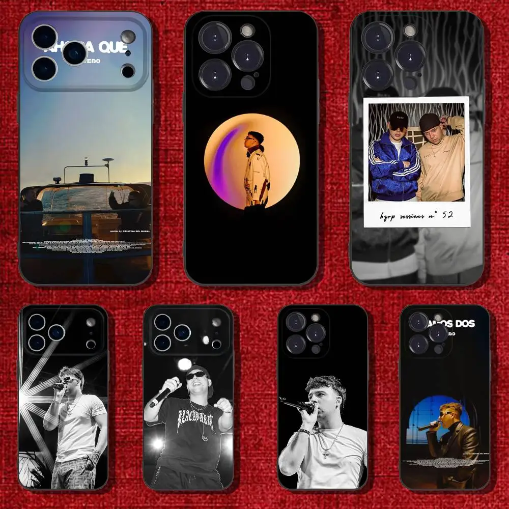 

Rapper Q-Quevedo Phone Case For iPhone 17,16,15,14,13,12,Pro,Max,Plus,E,SE4,Air,Mini Black Soft Cover