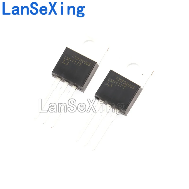 LM1117T-3.3 LM1117-3.3 3.3V inline TO-220 linear/voltage regulator chip