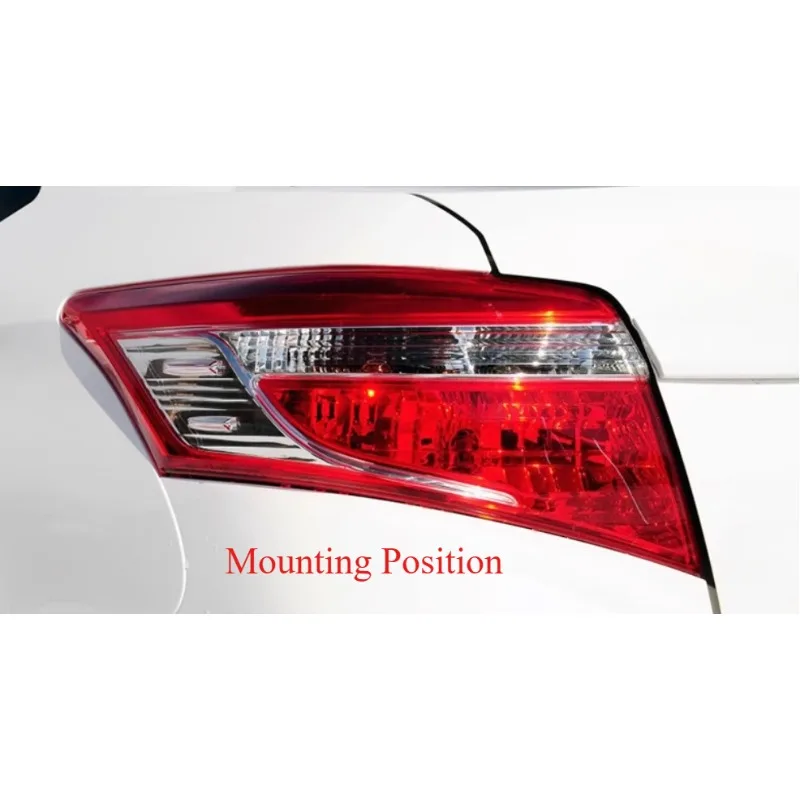 Tail Light Sealing Sponge Gasket Rear Bumper Bar Anti-fog Lamp Seal Pad Left Right for Toyota Vios Yaris L Sedan 2014 2015 2016