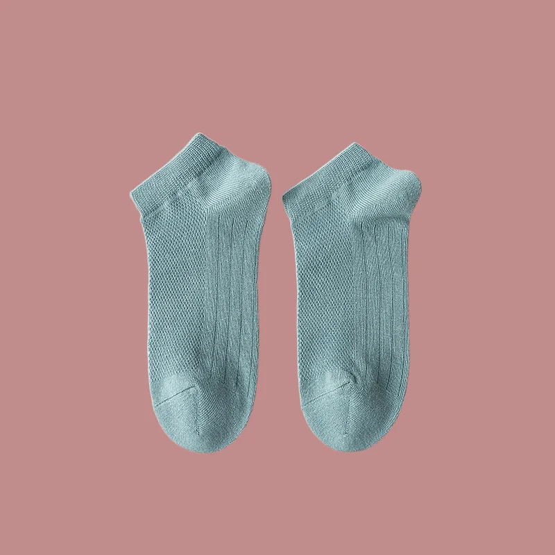 Chaussettes Courtes Basses pour Homme, Légères, Absorbantes, Respirantes, Décontractées, Bateau, Nouvelle Mode Printemps et Été, 5/10 Paires