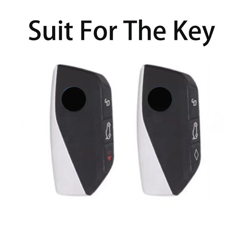 Tpu for BMW 5 Series I5 525 530li 7 735i 740Li X7 X1 U11 2023 I7 G07 LCI XM Remote Car Key Case Cover Fob Keychain Accessories