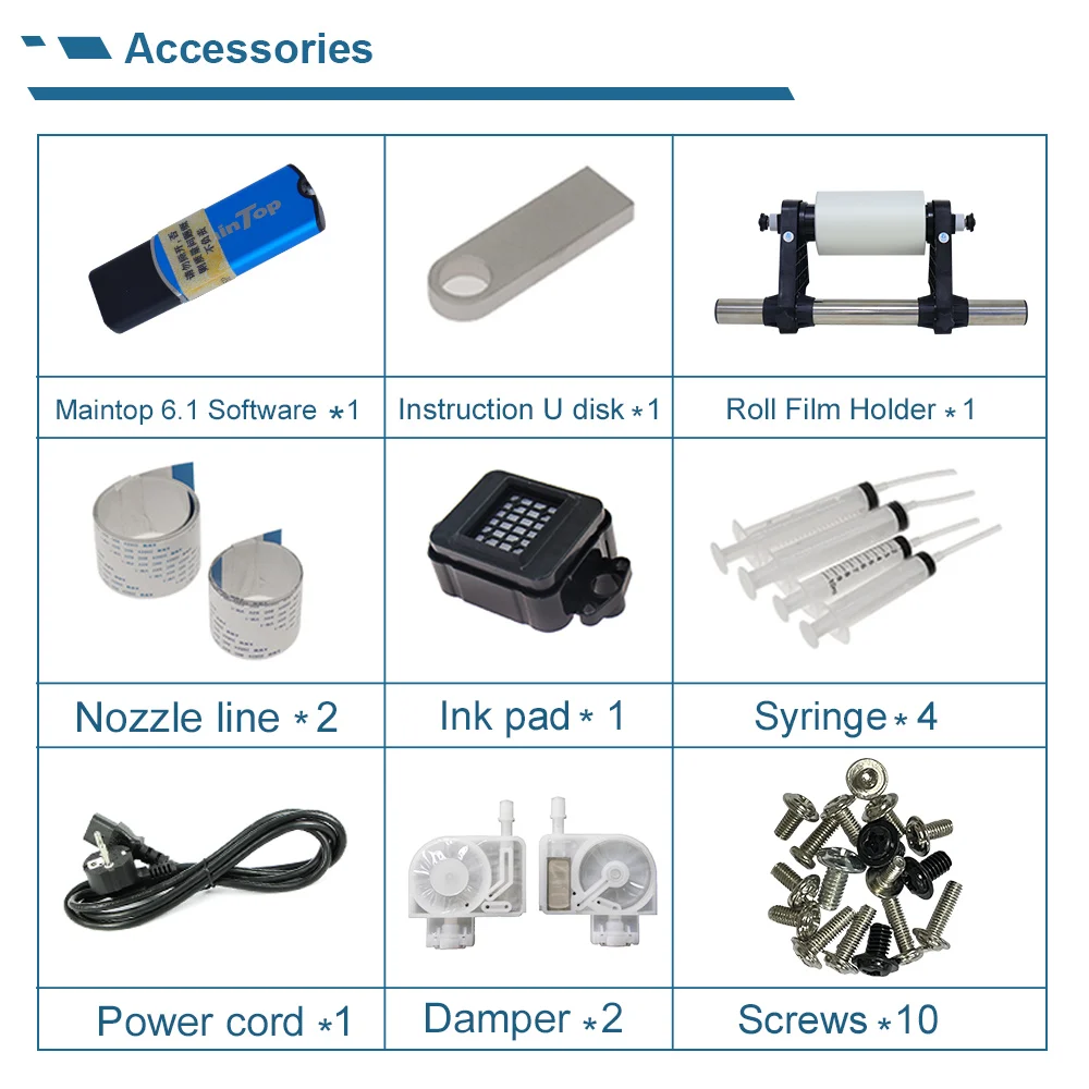 A3 DTF Printers with Dual XP600 Printhead A3 DTF Printer Direct to Transfe Film Printer For Dark And Light T-shirts Caps Hoodies