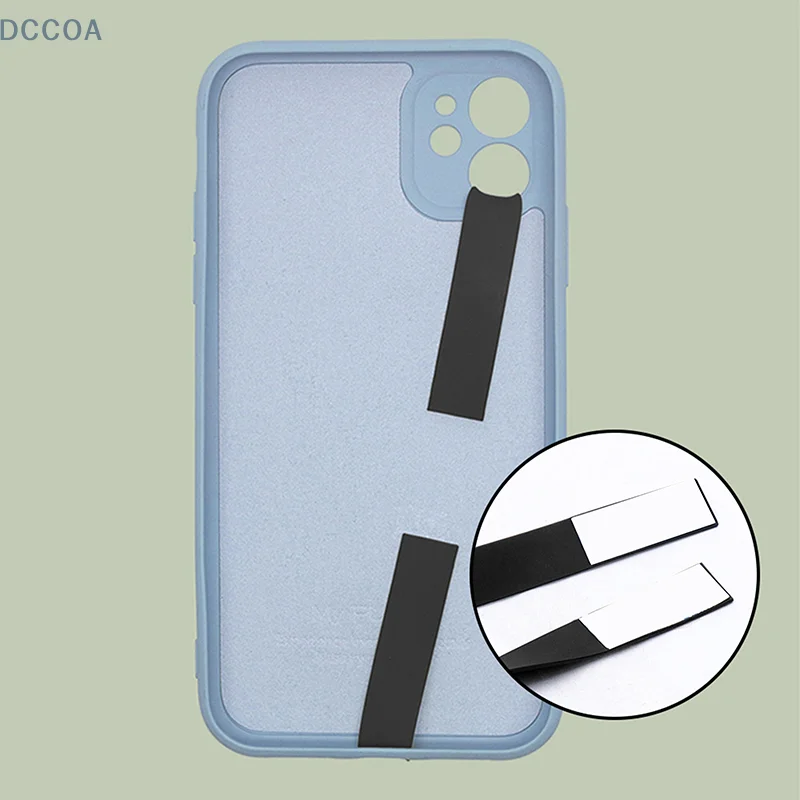 Universal Phone Hanging Silicone Elastic Rope For Iphone Android Mobile Device Anti-Lost Finger Grip Band Strap Trip Accessories