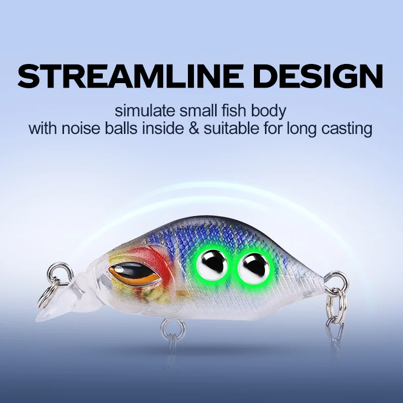 WEIHE D0679 Kit de señuelos micro minnow - imagen 5