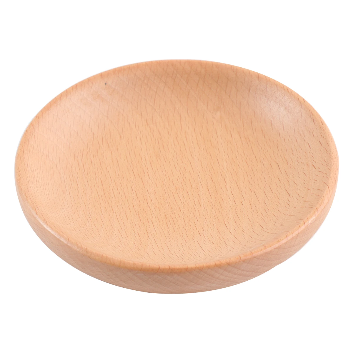 

Dinner Plates Wooden Dessert Tableware Reusable Serving Platter with Handles Appetizers Dishes Chip Dip
