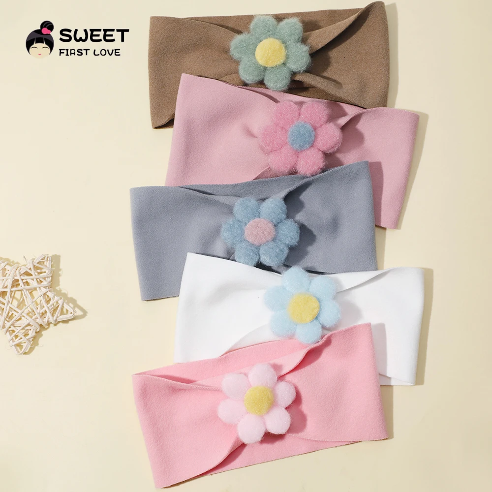 

Baby Flower Headbands Soft Stretchy Baby Girls Hairbands Floral Headwraps Hair Accessories for Newborn Infant Toddler Kids