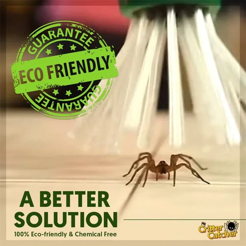 Foldable insect catcher aluminum alloy spider clip handheld insect catcher cockroach trap