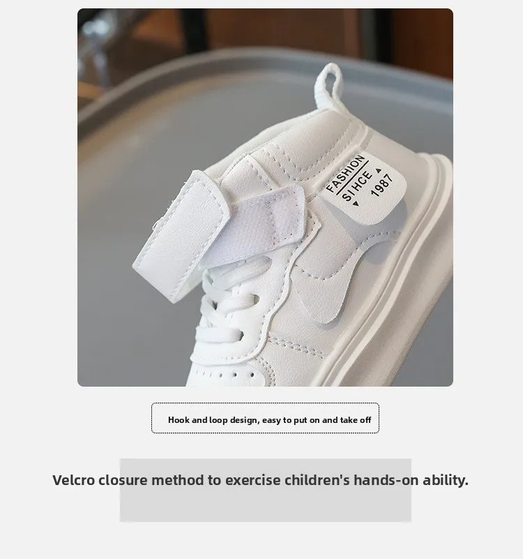 Lässige Kinder-Sneaker für Jungen und Mädchen, Herbst 2026 Neu, Rutschfeste Babyschuhe, Lauflernschuhe mit Gummisohle, Bequeme Passform für Kinder – Detail 5