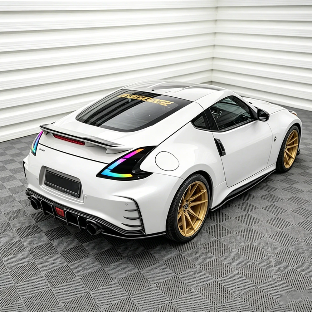

For Nissan 370z 2013-2019 Car Taillights Assembly Upgrade Start Animation RGB Style LED Dynamic Signal Light Tools Accessories