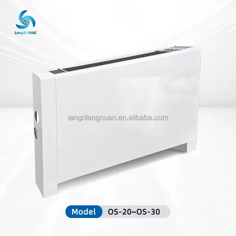 Floor Standing Fan Coil Unit With Thermostat Control - Durable Aluminum Fin for Industrial Cooling