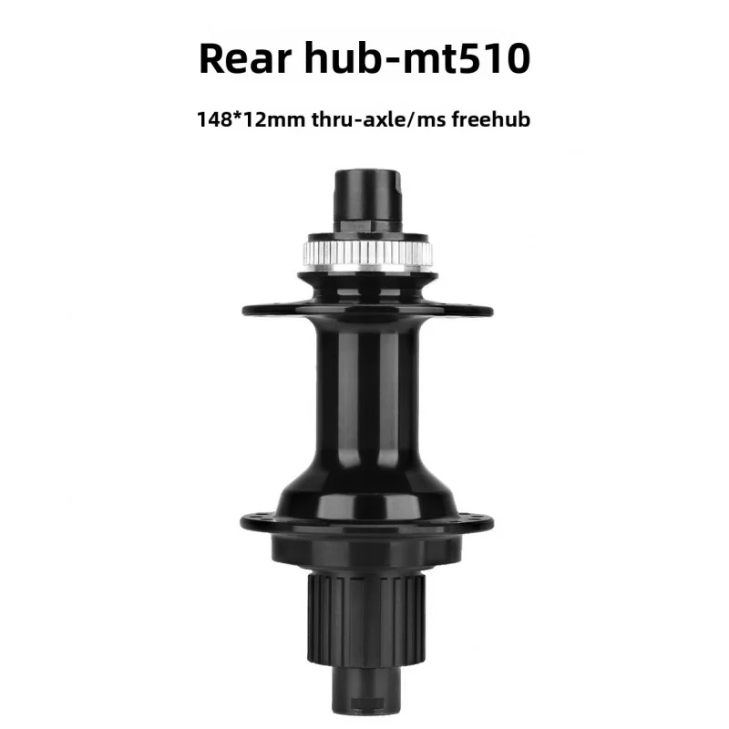 

For Shimano MT510 MTB Rear Hub, 12x148 Boost, 32H, Center Lock Disc Brake，Micro Spline