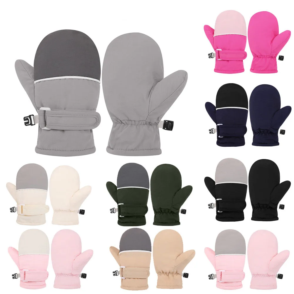 

Quick-Dry Thermal Ski Gloves for Boys & Girls - Winter Sports & Snow Gloves with Zipper-Free Wrist Closure, Fit, Cold Gear