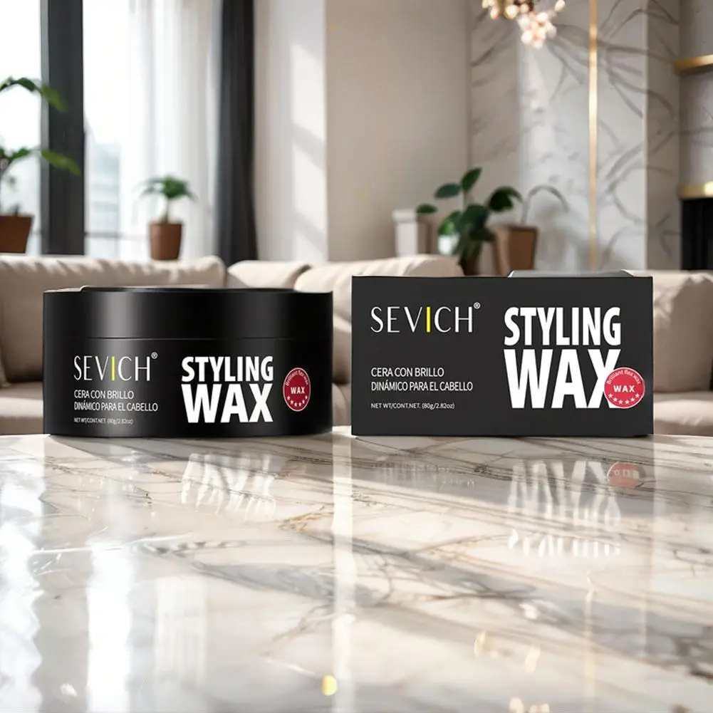 

Sevich Hair Wax Clay Стойкий крем для волос для мужчин Hair Strong Hold Clay Освежающий пушистый воск для волос Салон ухода за волосами