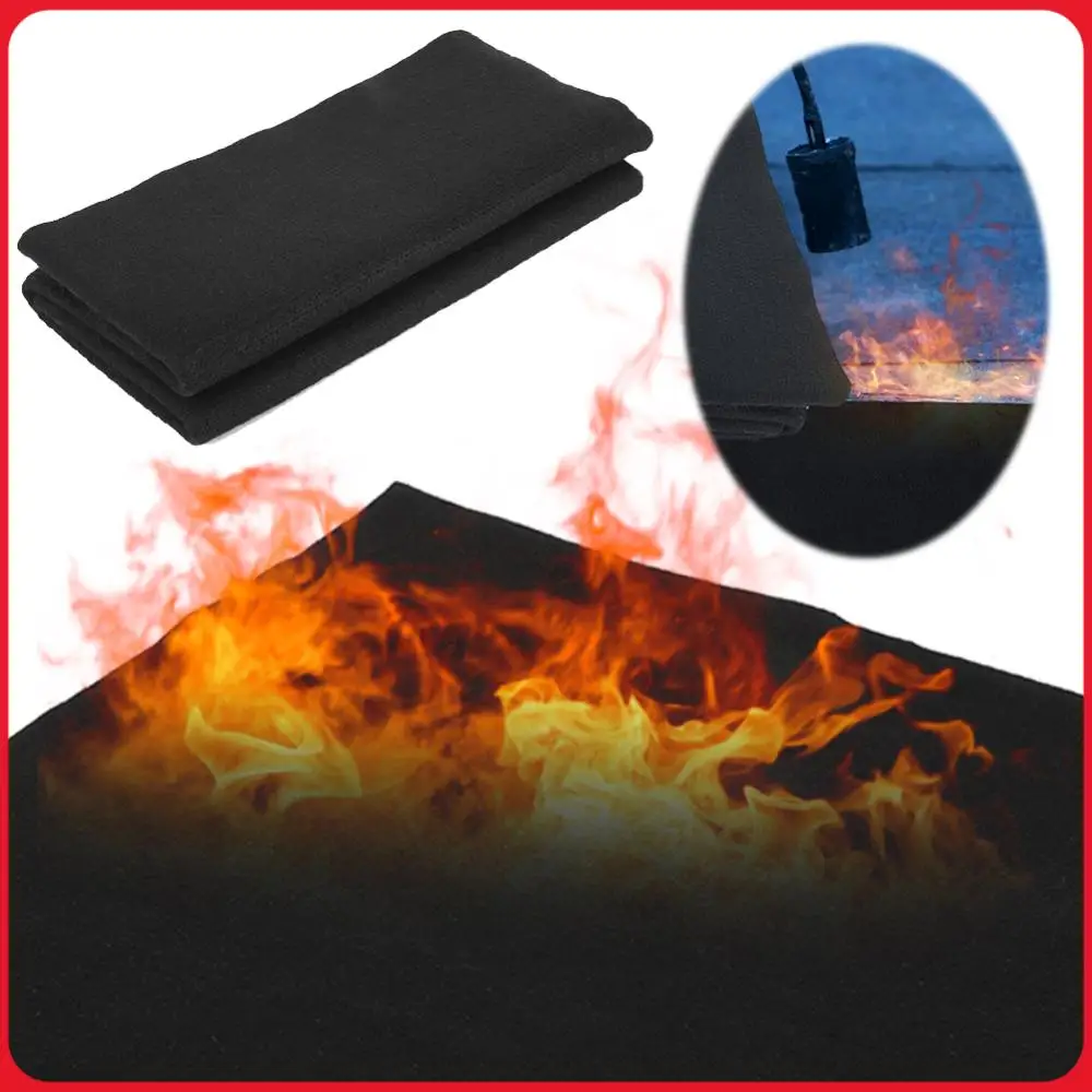 

Carbon Felt Fire Resistant Mat 1800°F Carbon Felt Fireproof Welding Blanket for Grill Stove Pit Soldering Welders Plumbers