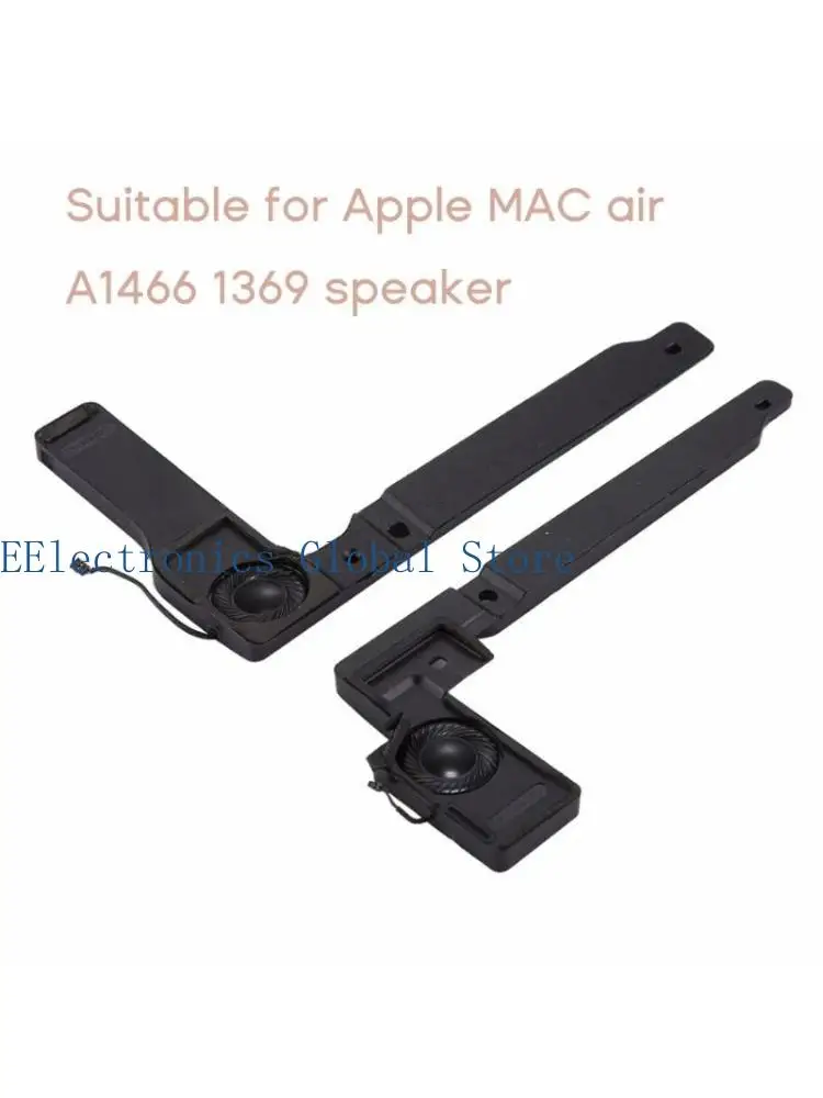 

462B 2-Piece Left Right Speaker Portable Subwoofer Loudspeaker for Macbook Air 13.3" A1369 & A1466 Laptop Repair Accessory