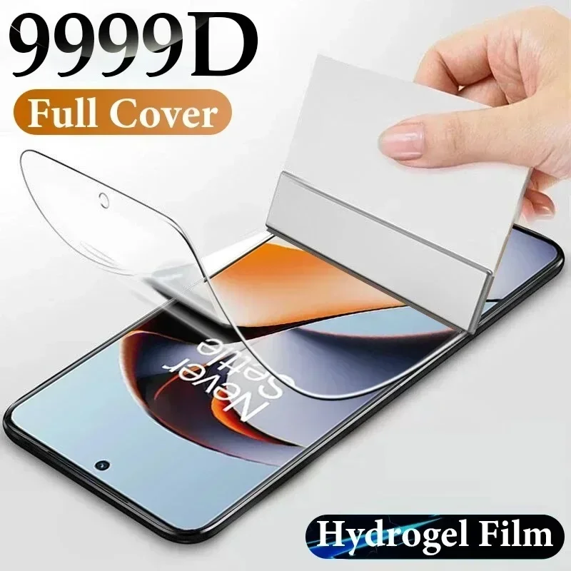 2024 New Protective Hydrogel Soft Film for Realme 11 Pro + Plus Screen Protectors HD Film for Realme 11