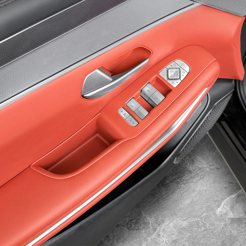 4 Pcs Silicone Pad For Door Lifting Window Panel For BYD TANG L Sealion 8 EV/DM 2025 2026 Protective Pad Car Accessories