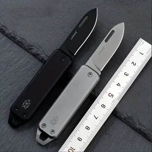 Folding mini outdoor knife High hardness edge camp Self -defense knife Fruit knife open box 10 MAIN SALES MINI - №6