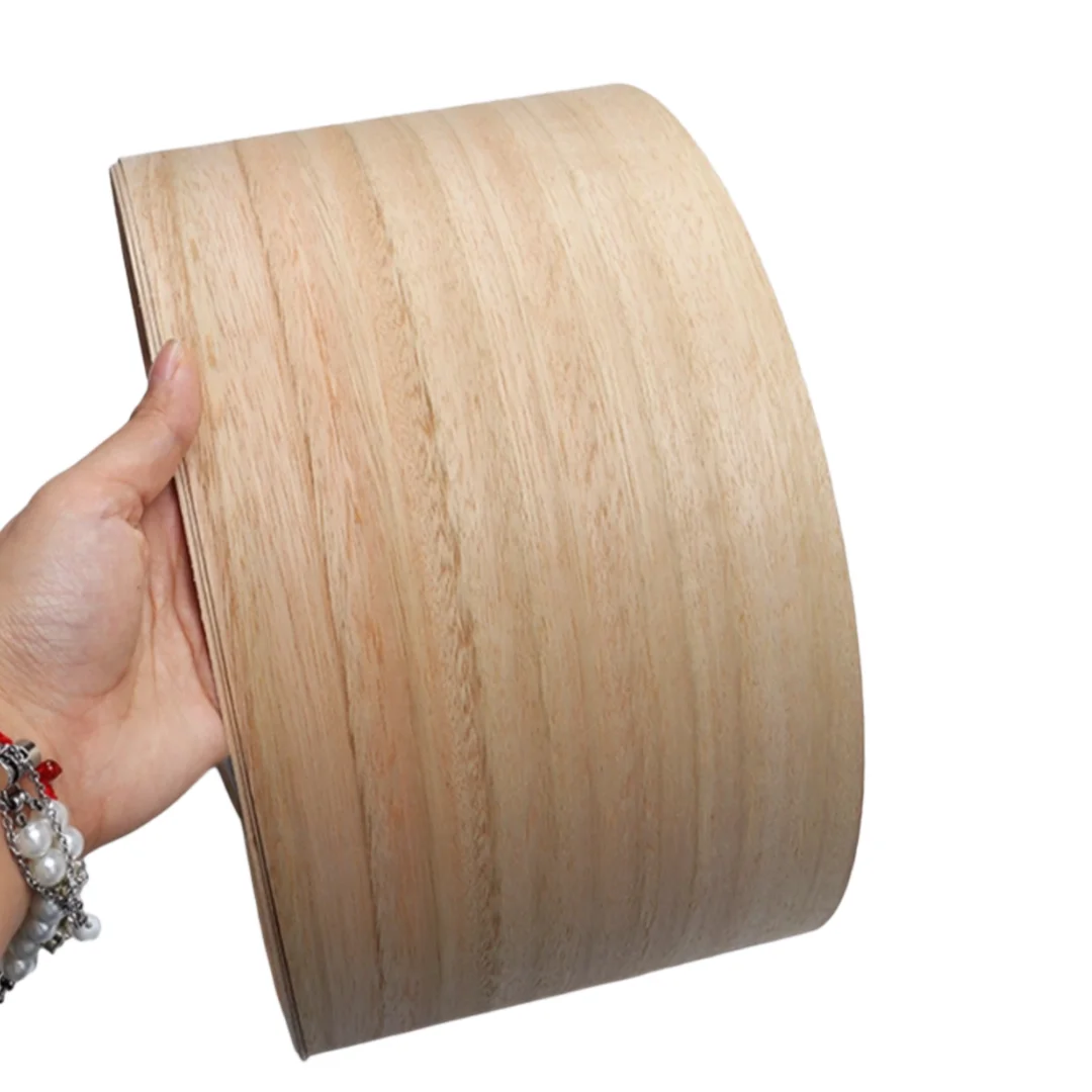 L:2.6m Width:140mm T:0.5mm Natural Eucalyptus Solid Wood Veneer Sheet  Furniture Speaker Home DIY Automotive Interior Decoration