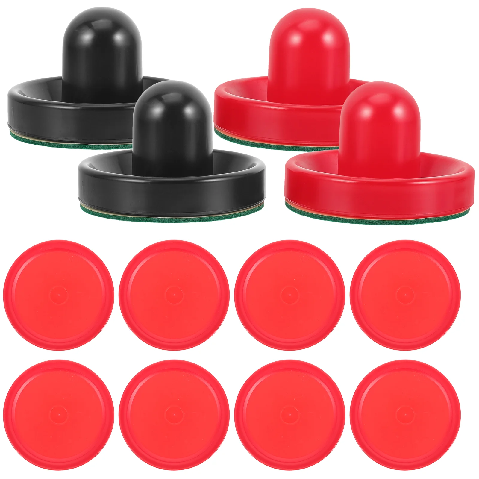 16 PCS Hockey Handles Paddles Replacement Air Racket Mini Pushers Supplies Child