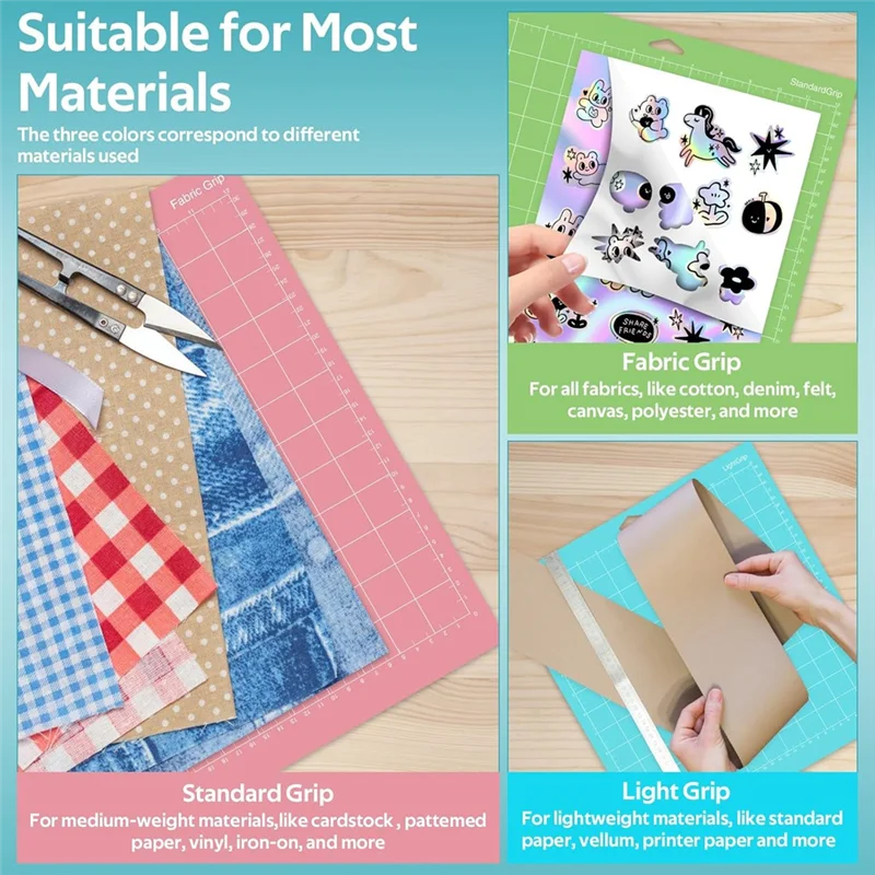 -A25M 3-pack snijmatten 12X12 snijmatten Herbruikbare zelfklevende snijmataccessoires