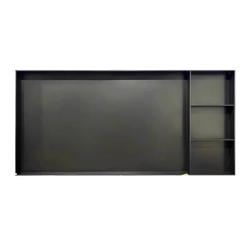 Stainless steel TV cabinet, wall hanging, modern simplicity, living room background wall rack, factory direct sales support