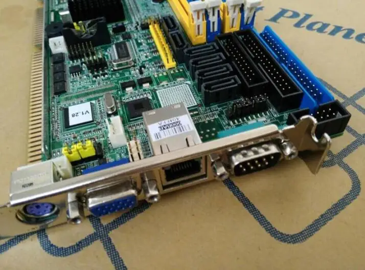 PCA-6194 100% OK IPC Board Full-size CPU Card ISA PCI Industrial Embedded Mainboard PICMG 1.0 PCA-6194VG/G2 With CPU RAM LAN