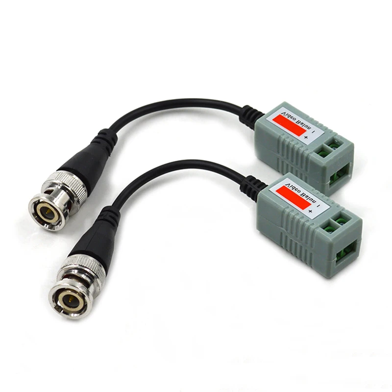 

1PCS BNC Video Balun Twisted Passive Transceiver CCTV UTP BNC DVR Camera Cat5 adapter