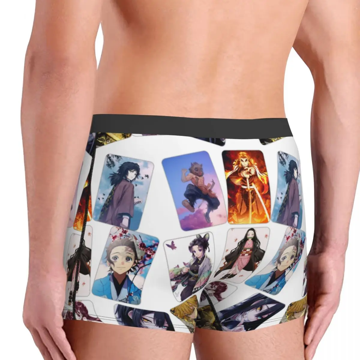 Kimetsu no yaiba Dämonen töter Herren Boxershorts Unterhosen hoch atmungsaktive hochwertige Geburtstags geschenke