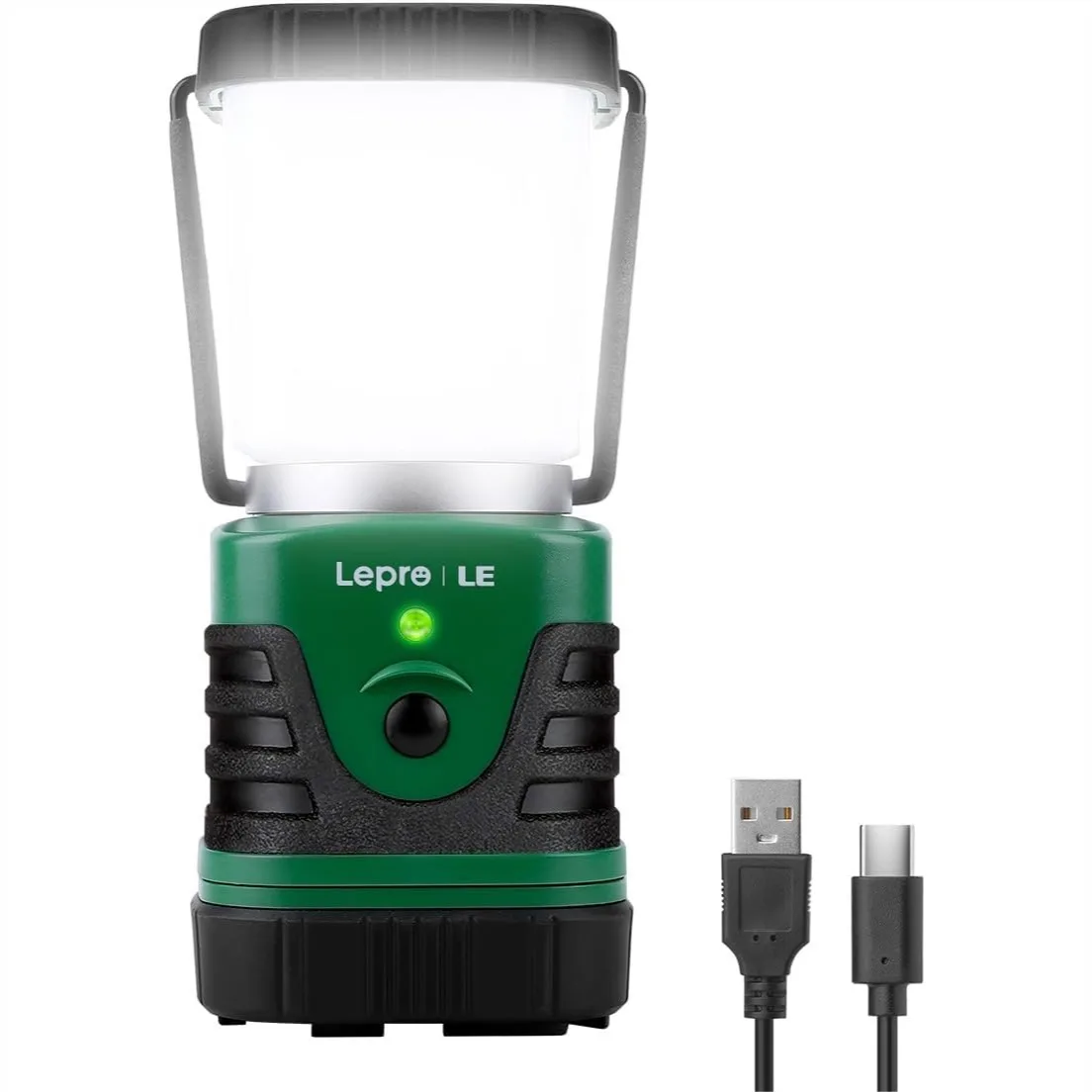 

1000LM LED Camping Lantern Rechargeable with 4400mAh Power Bank, 4 Light Modes for Hurricane Emergency, Camping Essentials