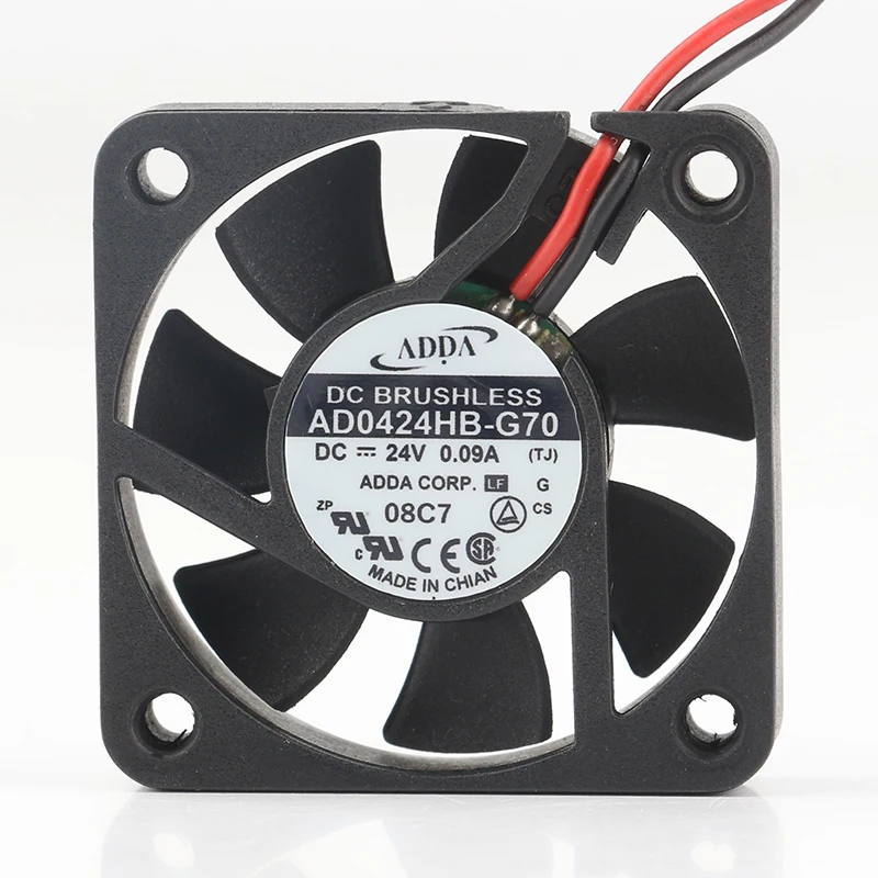 ADDA AD0424HB-G70/AD0424HB-G76 /AD0424HX-G70 DC24V 0.09A chassis 4010 4 cm Ultra-thin cooling fan 40*40*10MM