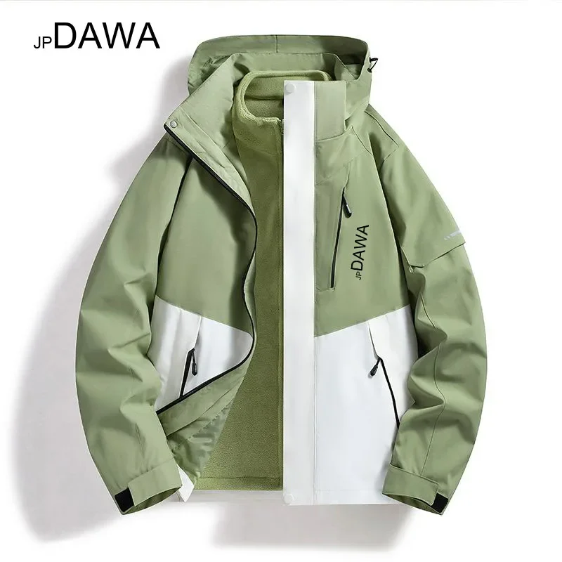 

Outdoor men's and women's autumn and winter warm jackets, windproof and waterproof, outdoor hiking, mountaineering and fishing