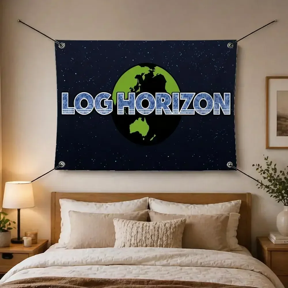 Anime Fantasy Log Horizon Flags Flags are suitable for living rooms, bedrooms, bars,salons, gardens, home decor, and as gifts