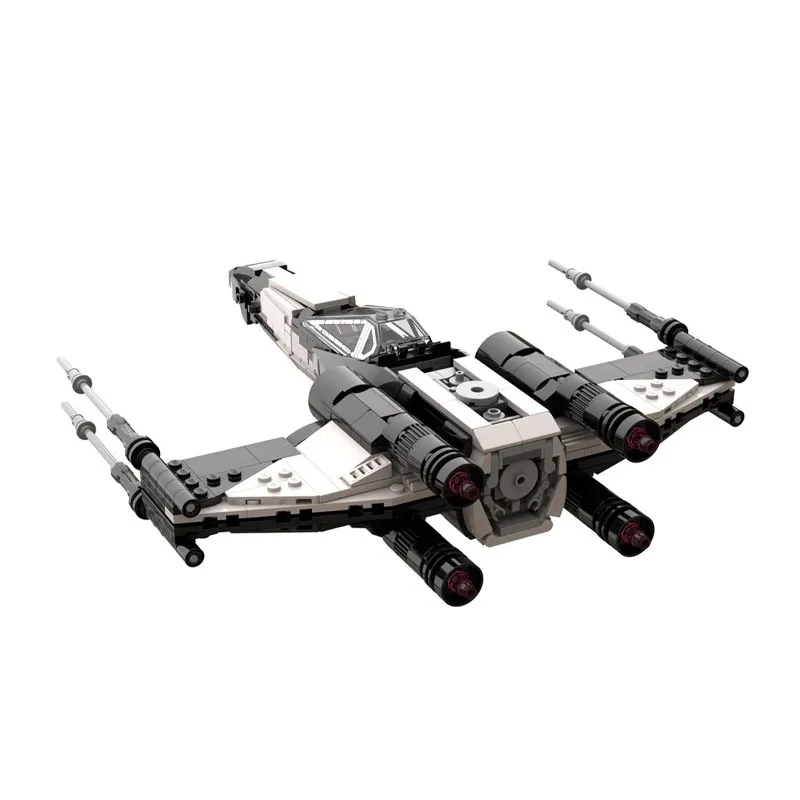 578 PCS Space War Partisan T65b Starfighter 20 Update MOC Customize Modular Building Block Popular Model DIY Holiday Toy Gifts