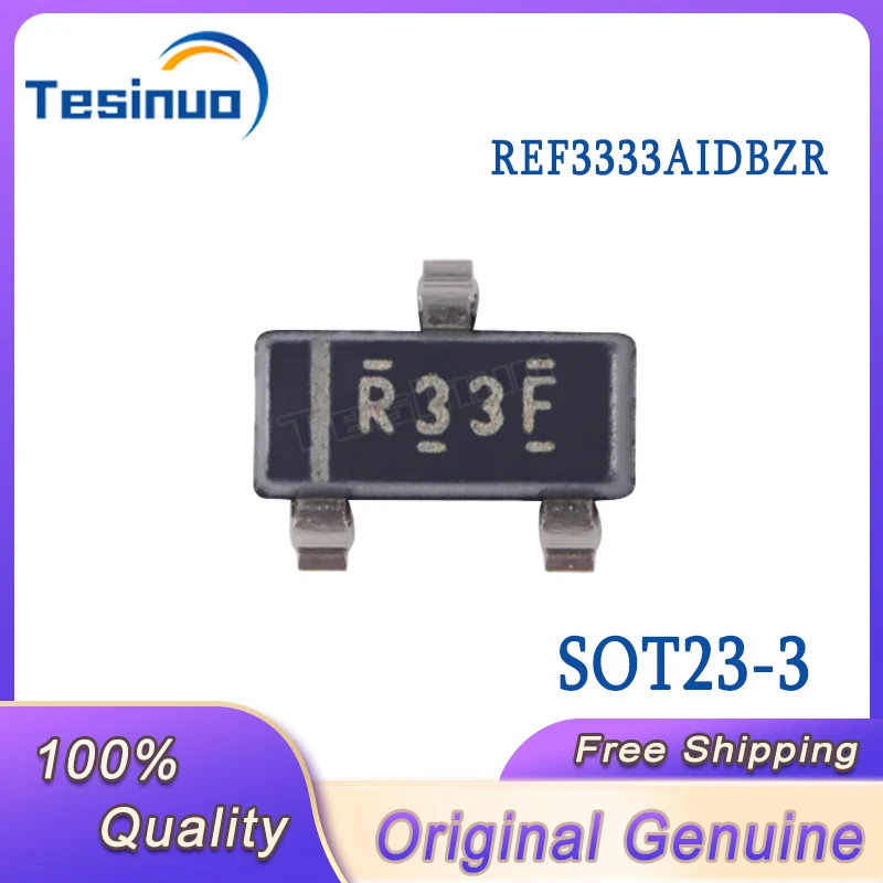 1/PCS New Original REF3333AIDBZR R33F REF3333AI SOT23-3 3.3V Voltage Reference Chip In Stock