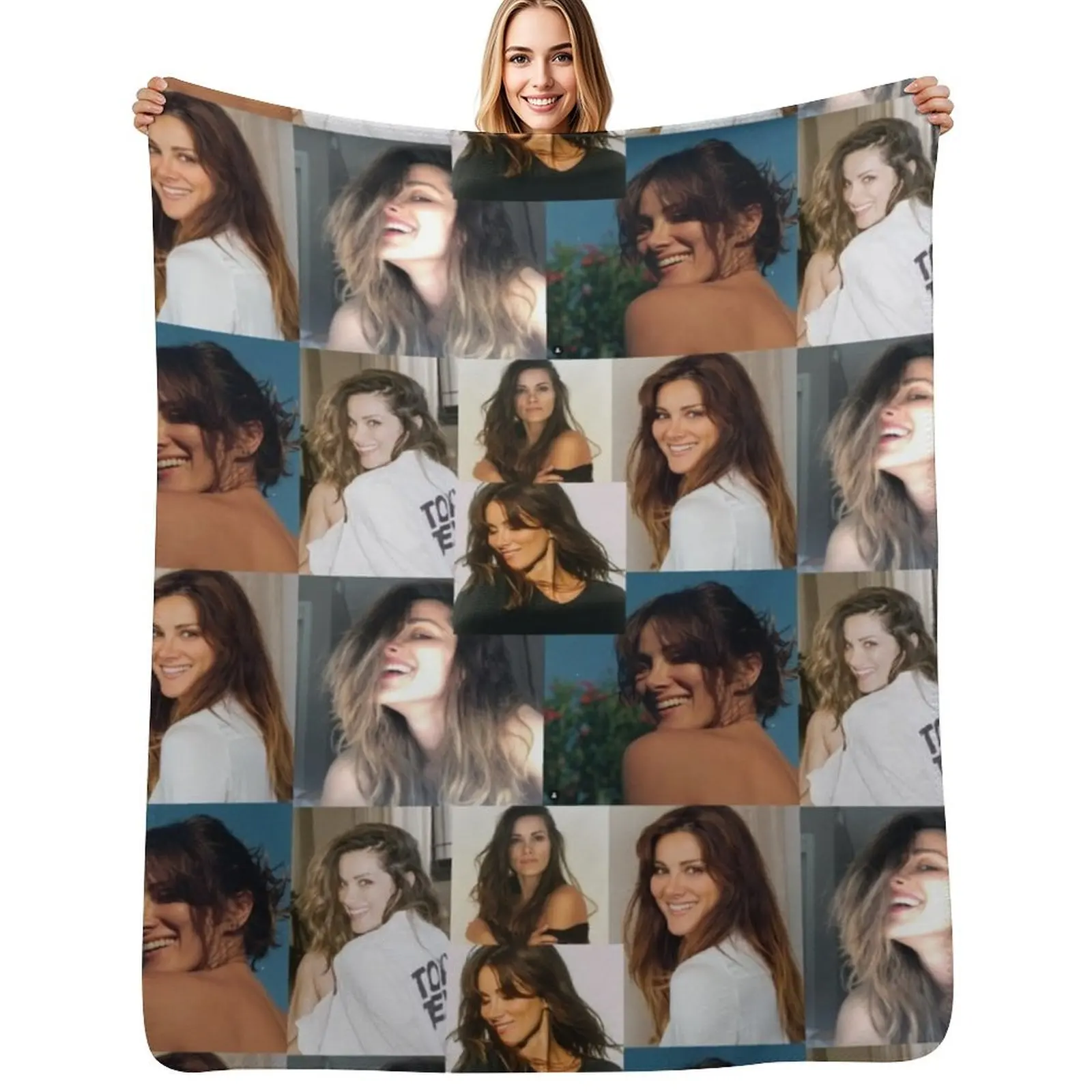 

Stefania Spampinato Throw Blanket wednesday christmas decoration Plush Blanket