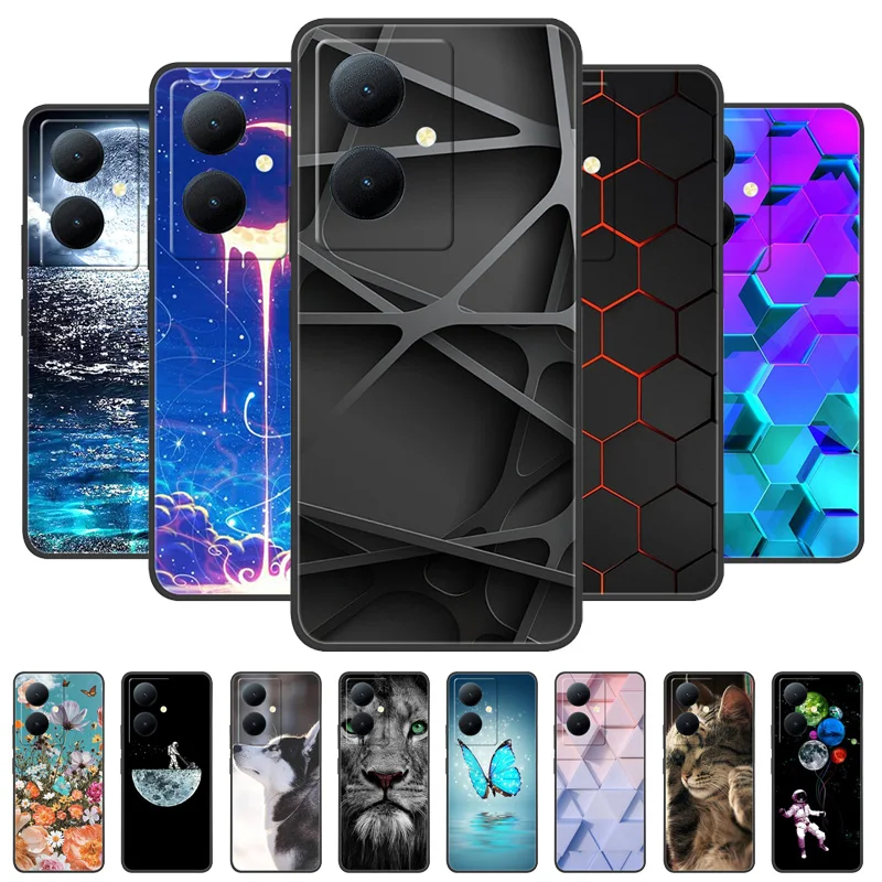 For Vivo V29 Lite Case Vivo Y78 5G Phone Case Full Protecive Matte Anti Drop Soft Protective Cover for Vivo Y78 Plus V29Lite