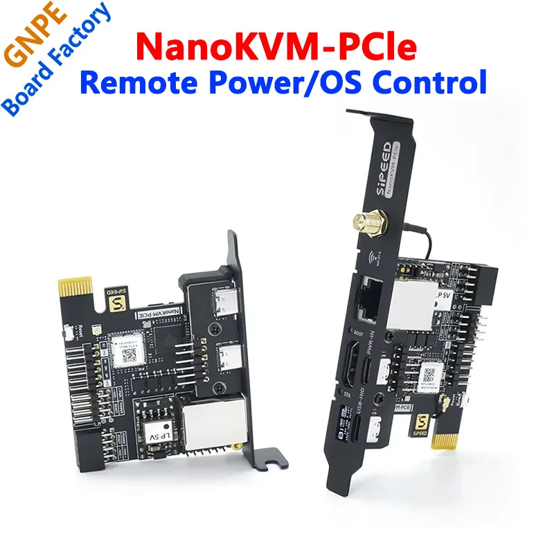 Sipeed NanoKVM-PCIe remote control KVM remote operation and maintenance server for PiKVM