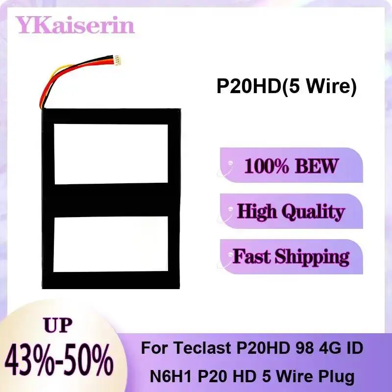 Tablet Battery Reliable Power H-28125140P 5000-9000mAh For Teclast 30154200P F7 M40 p20hd T40 X4 98 5 Wire Plug Plus Pro 4G