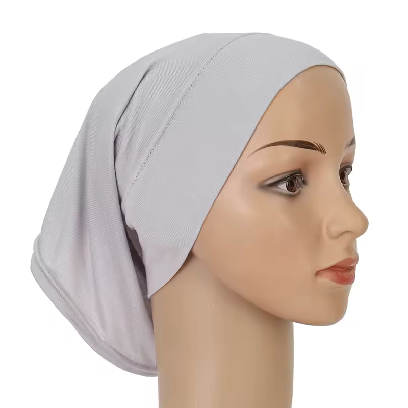 Cotton Modal Inner Hijab Undercap Muslim Turban Islam Underscarf Hijab Bonnet Soft Stretch HIjabs Tube Cap Turbante Mujer Hat - Image 23