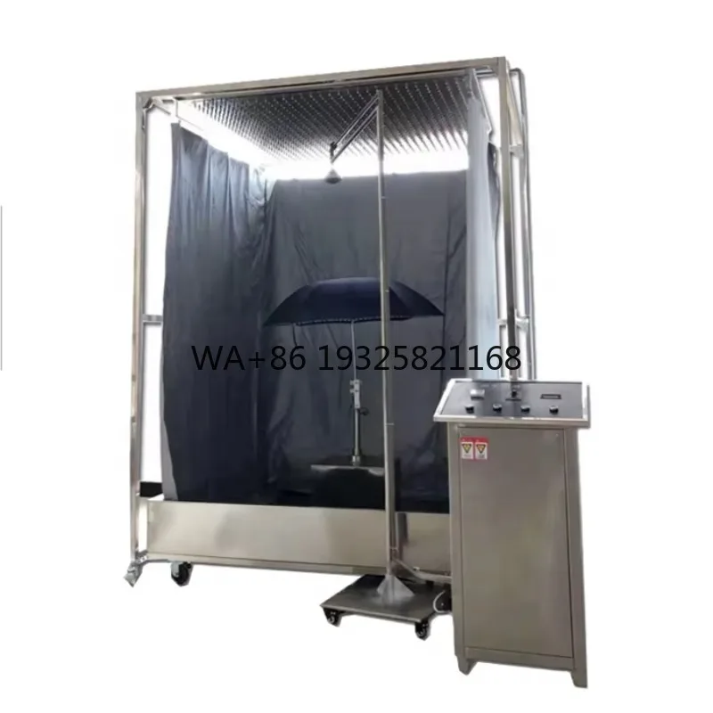 ASTM D4966 ISO 12947 Umbrella Rain Tester Rain Resistance Test Device ASTM D4970 Umbrella Waterproof Performance Test Machine