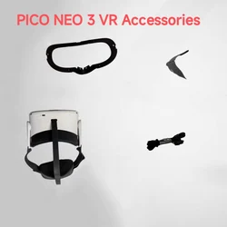 Original Accessories Cloth Face Cushion/Head Pad/Camera Sensor/Spacer/Carrying Case Bag for Pico Neo 3 VR Glasses Headset