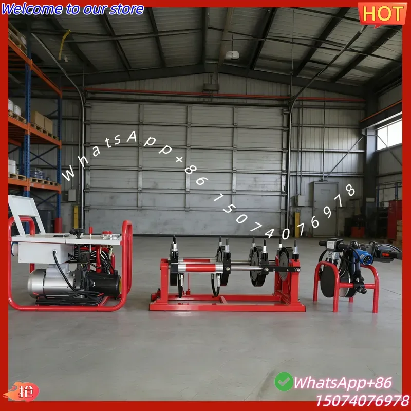 2026 63-160MM PE Pipe Butt Fusion Semi-automatic Welding Machine HDPE Pipe Hot Melt Welder Hot Melt Butt Fusion Welding
